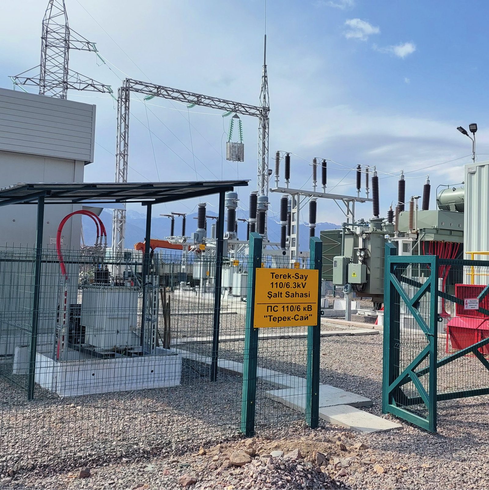 Terek-Sai Substation and 110 kV Line Construction